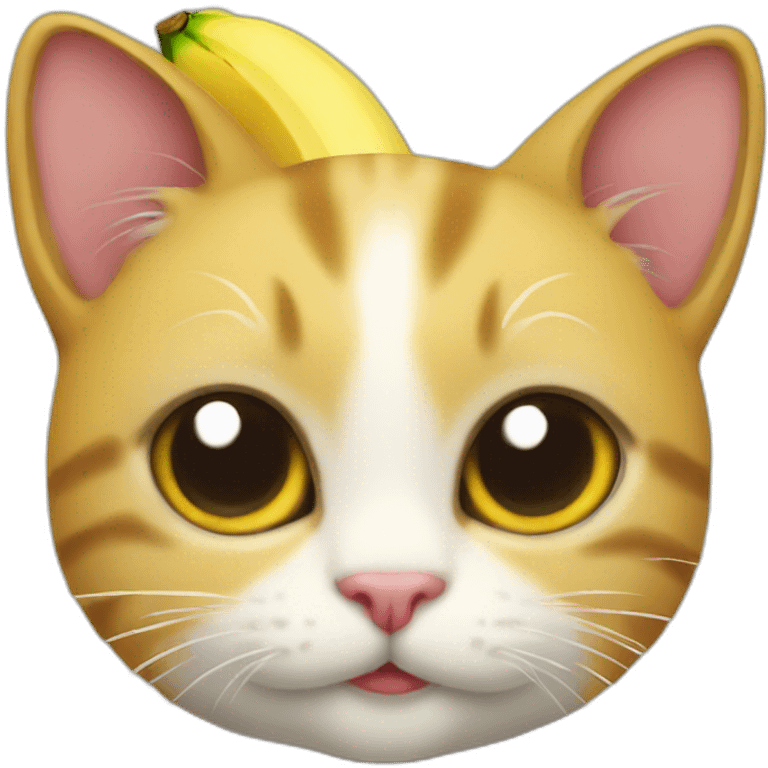 cat love banan emoji