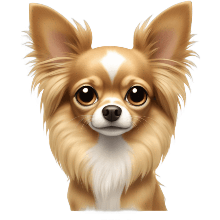 Long-haired Chihuahua emoji