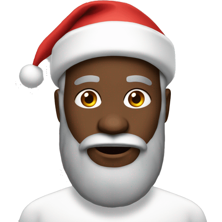  Black Santa  emoji