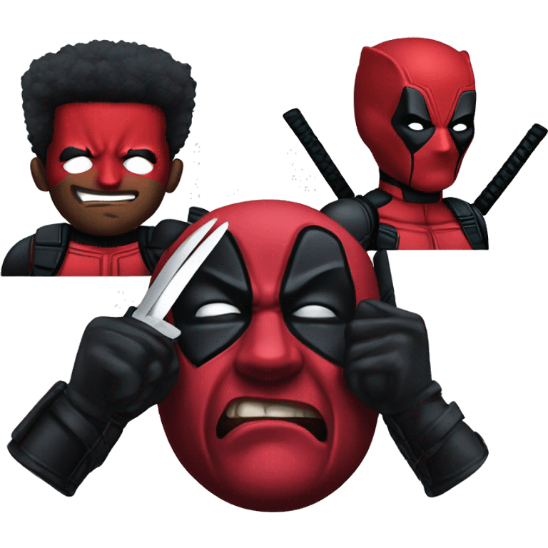 Deadpool wolverine emoji