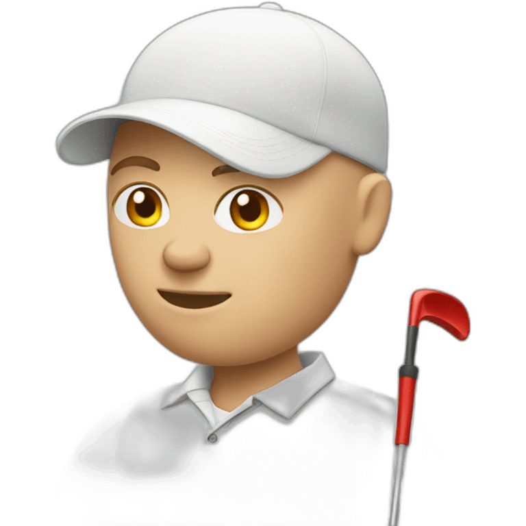 bald-golfer emoji