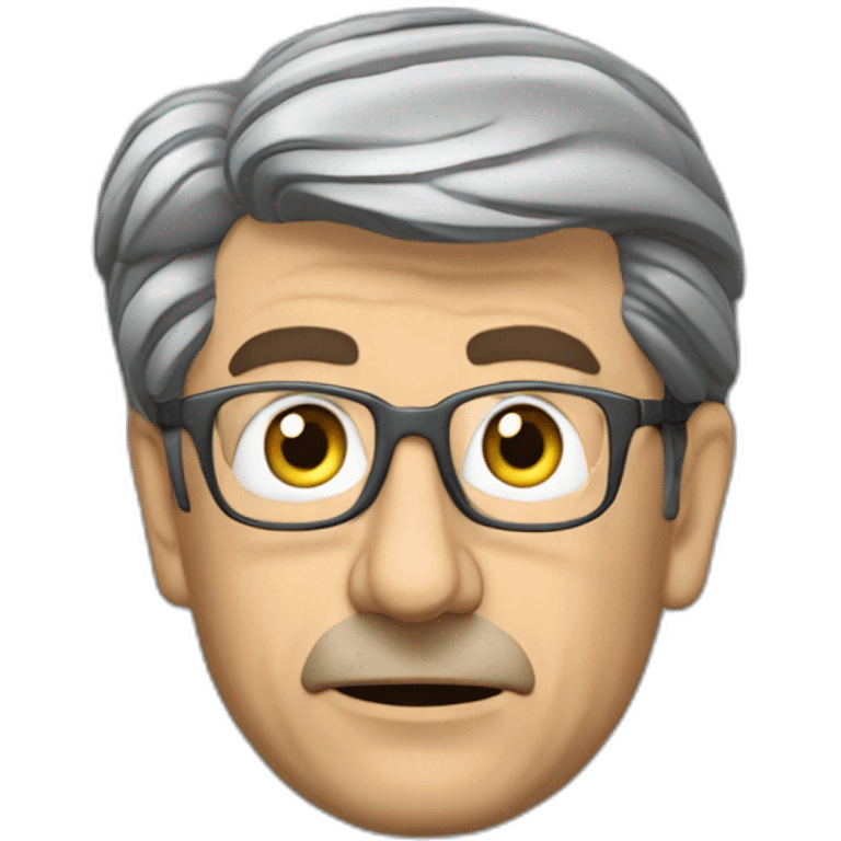 mélenchon qui bois des billet emoji