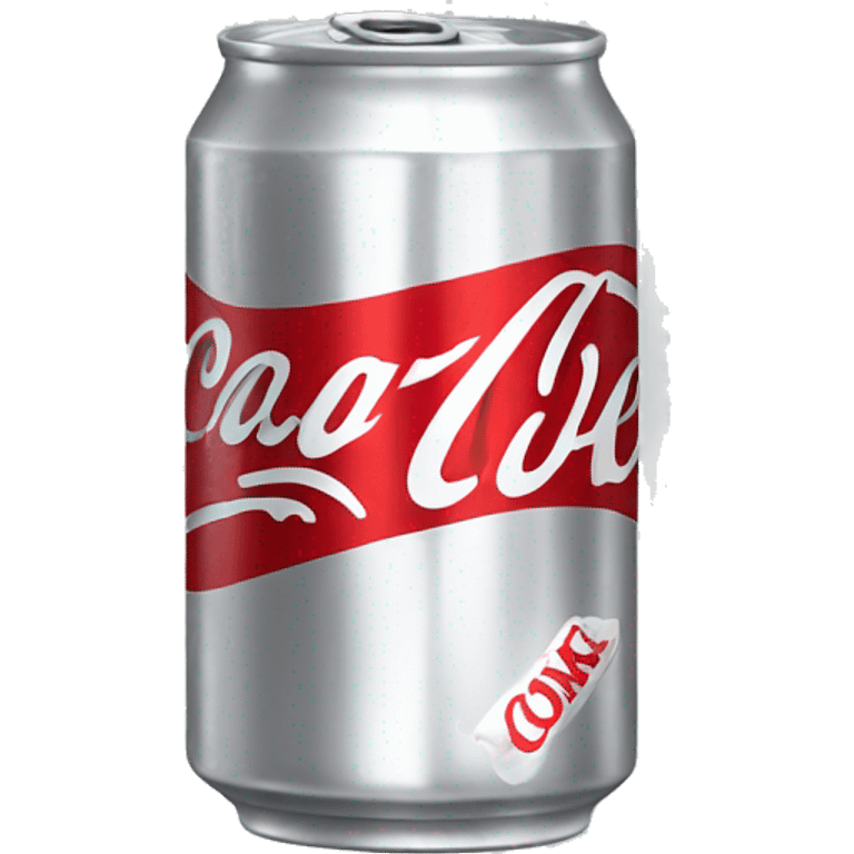 A happy diet coke can emoji