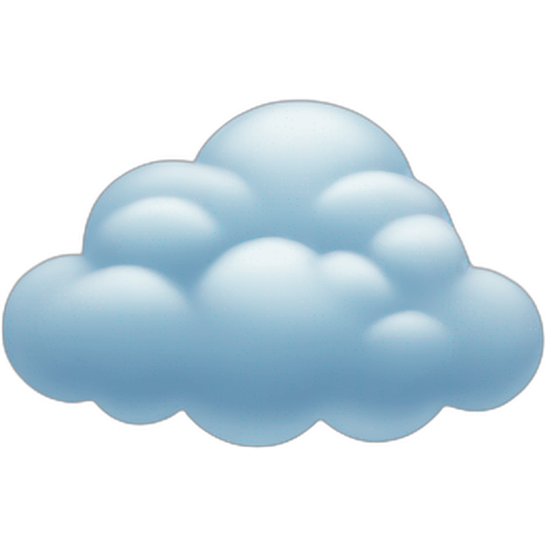 cloud emoji