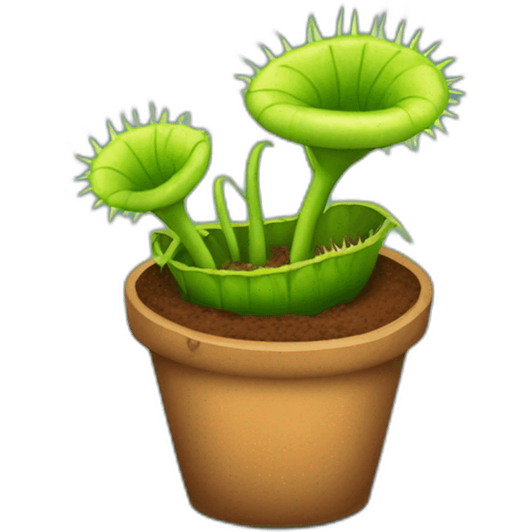 venus fly trap emoji