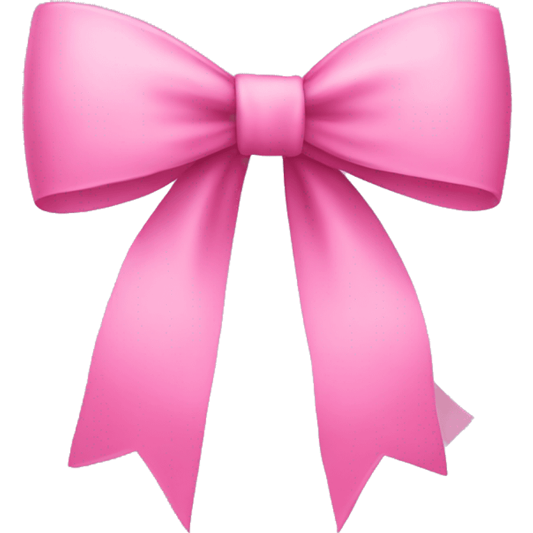 pink bow emoji