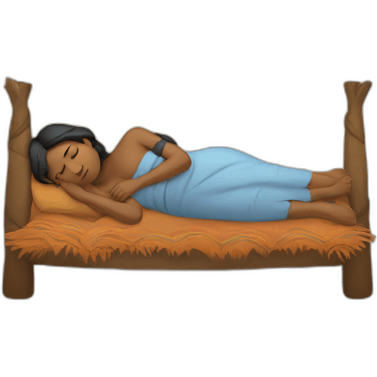 sleeping indian emoji