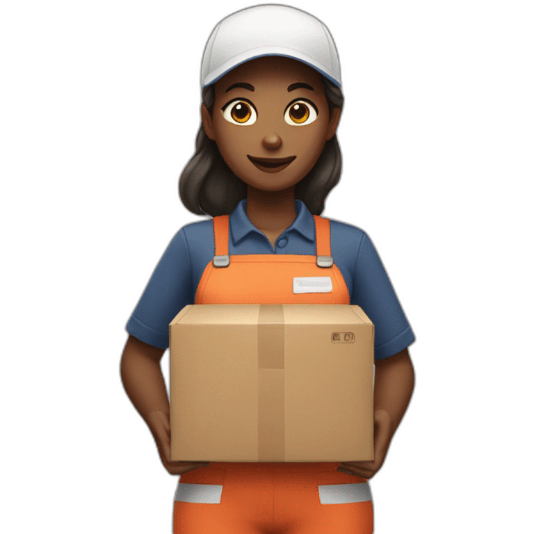 Delivery girl  emoji