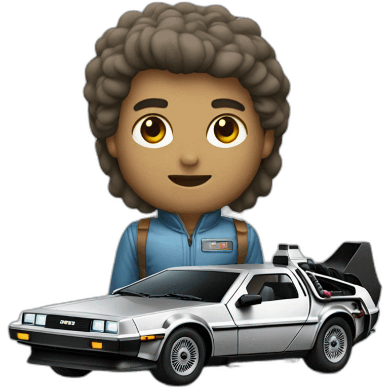 Delorean emoji