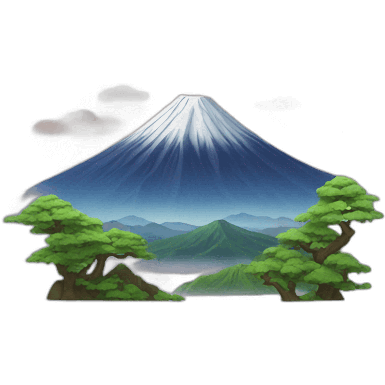 Mont fuji emoji