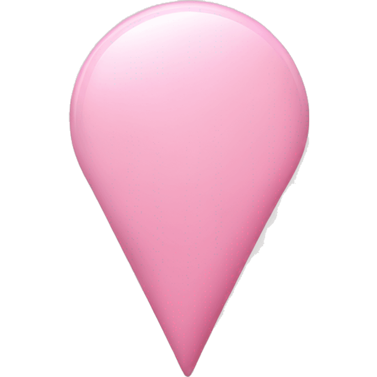 Soft Pink location pin emoji