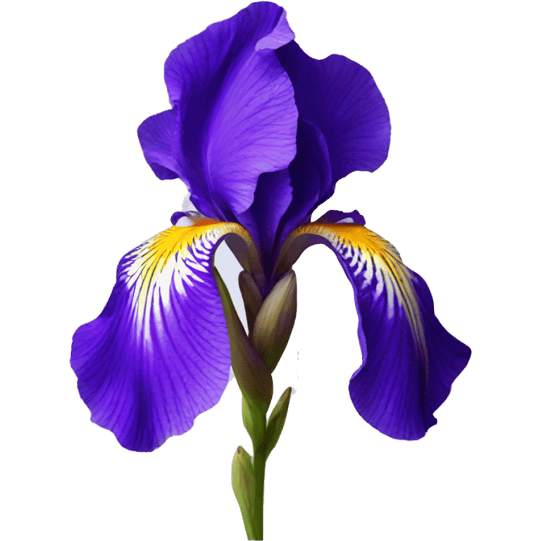 iris flower emoji