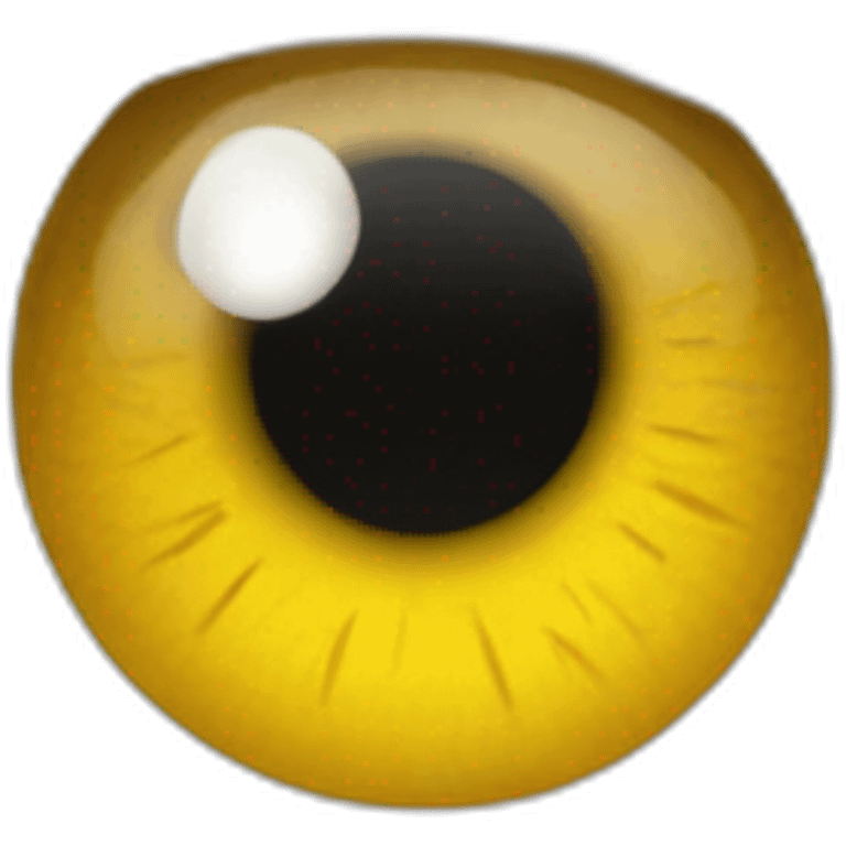 one unique eye on a face emoji