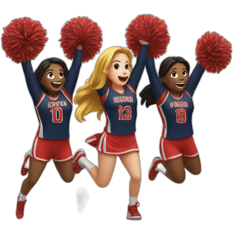 cheering team emoji