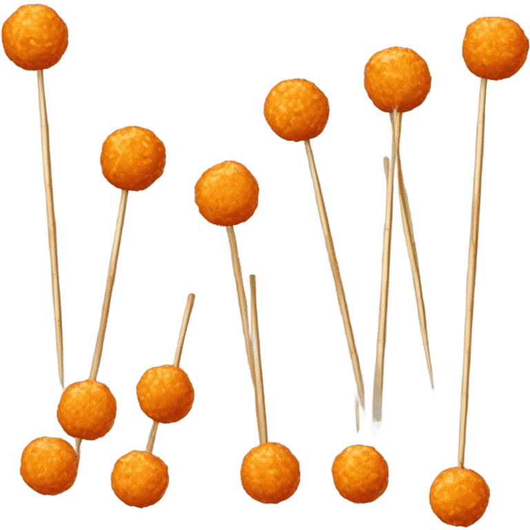 Kwek kwek skewer emoji