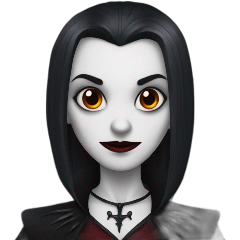 goth vampire emoji