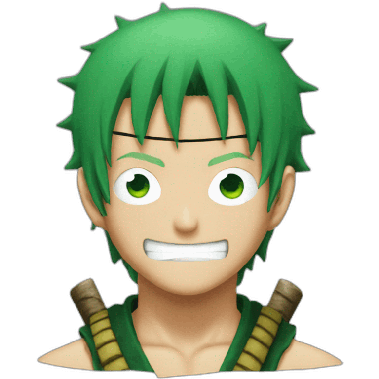 One piece zoro emoji