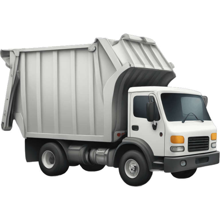 Trash truck emoji