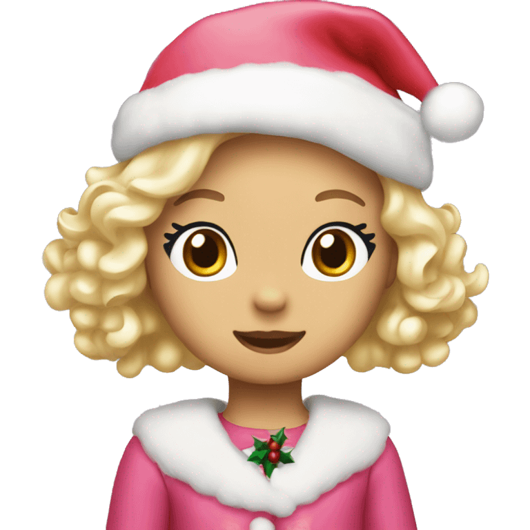 hello kitty christmas time emoji