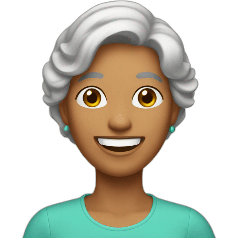 Mamá feliz emoji