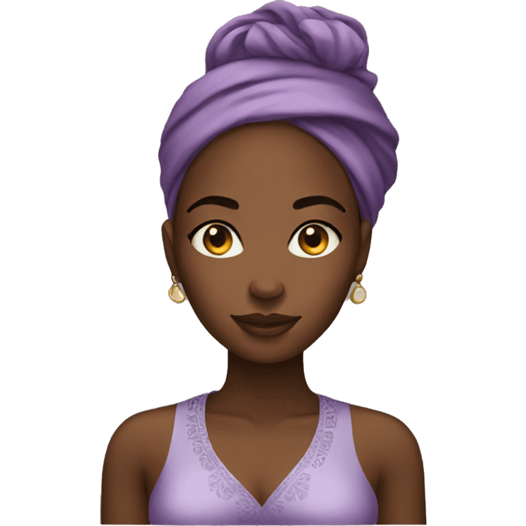 Pretty African women emoji emoji