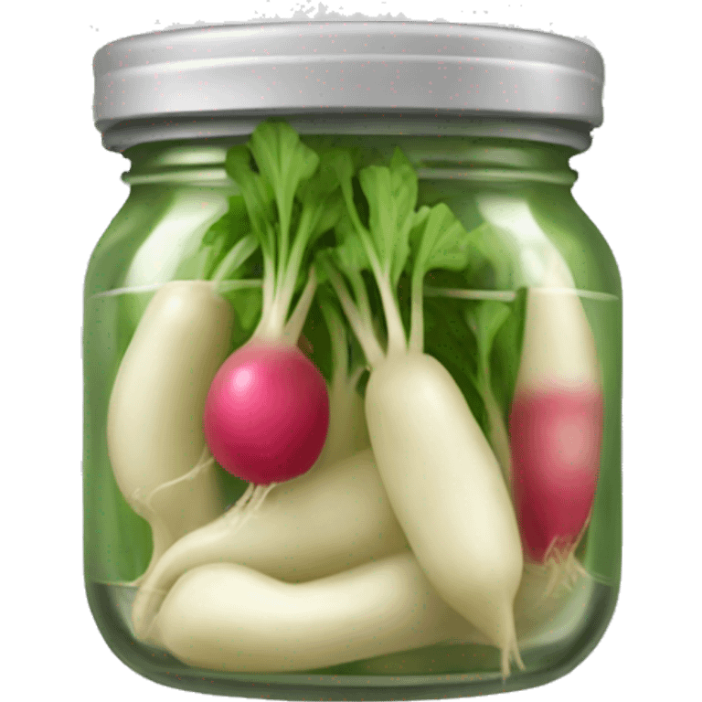 pickled radish emoji