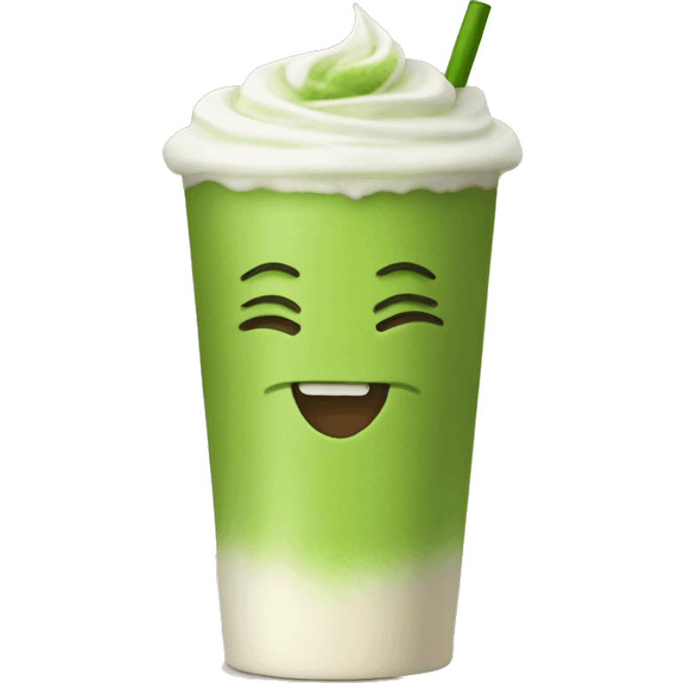 Matcha latte emoji