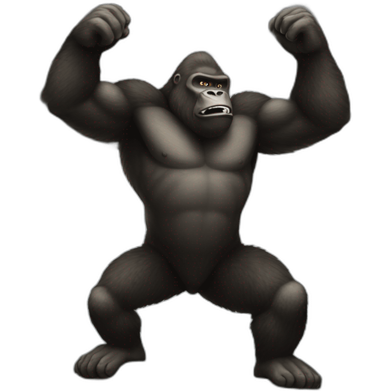 climbing Kingkong emoji