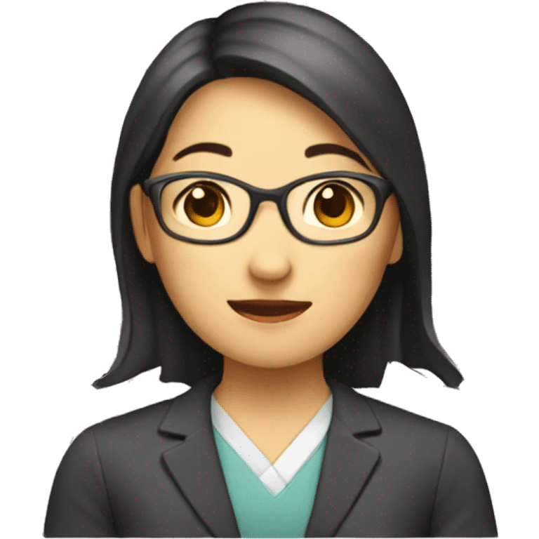 female chinese teacher  emoji