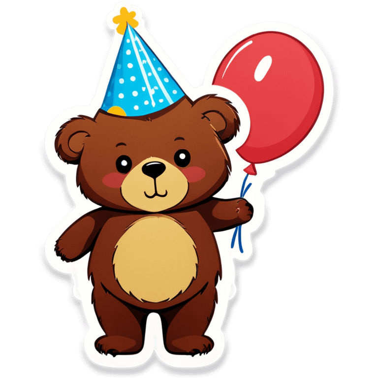 Birthday Bear emoji