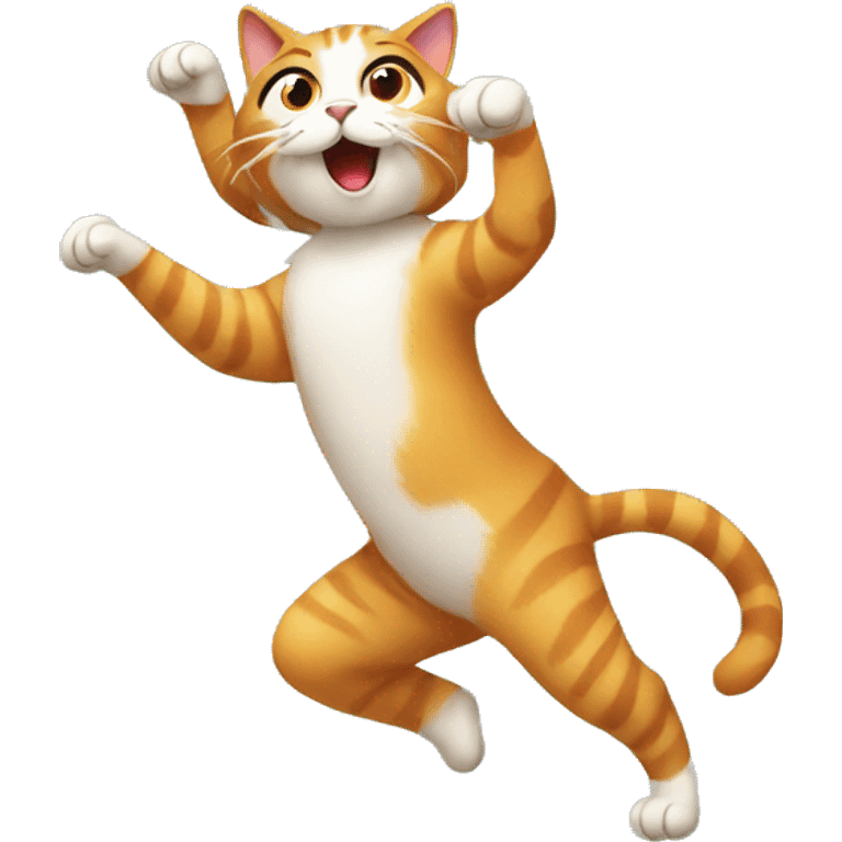 cat dancing emoji