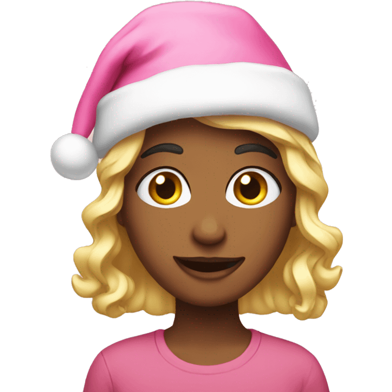 Pink Christmas  emoji