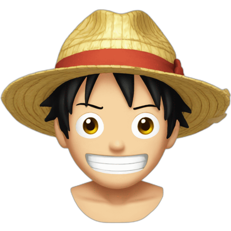 luffy head emoji