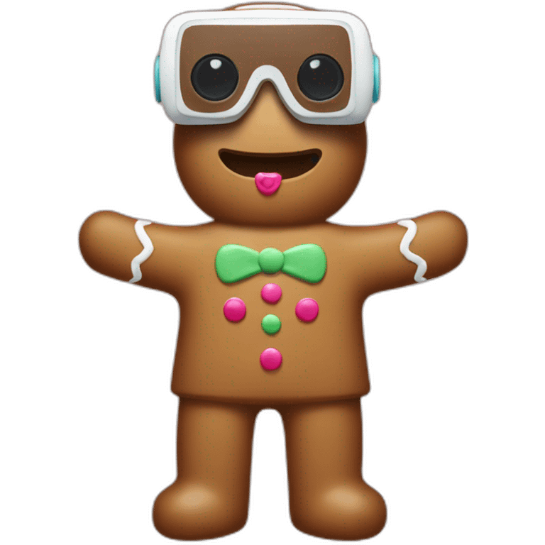 gingerbread-man-in-vr-headset-full body emoji