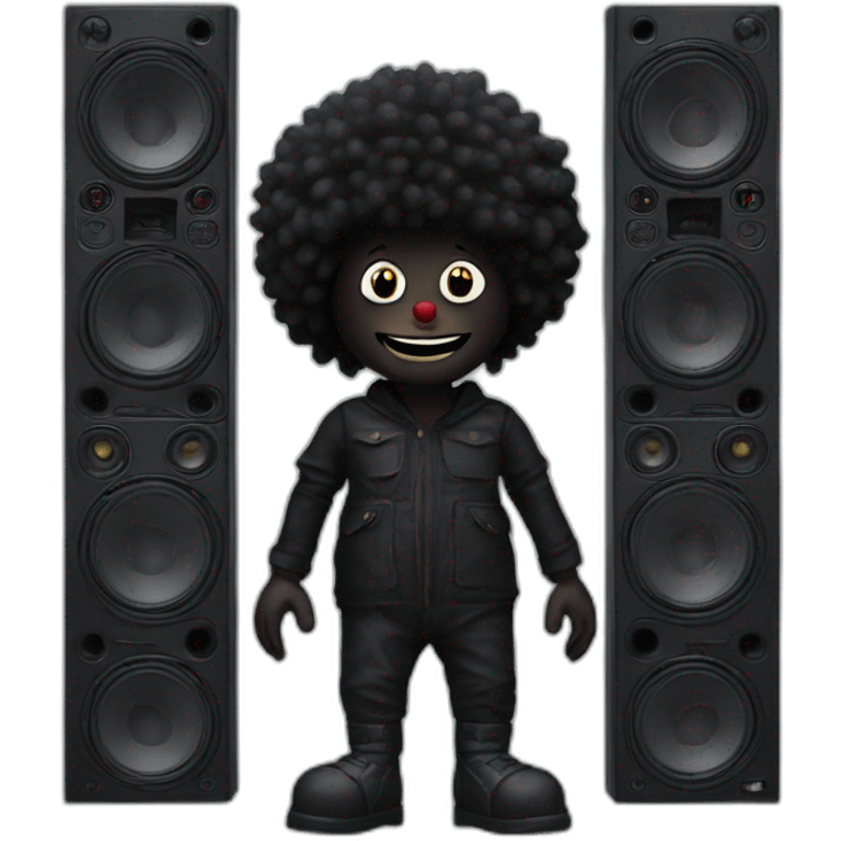 Golliwog sound system emoji