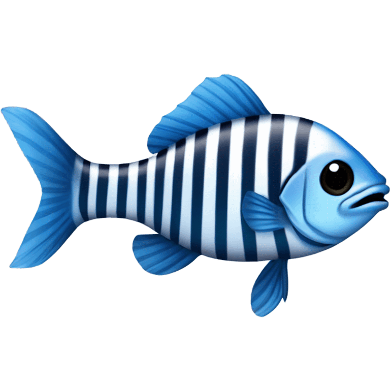 Danio rerio fish zebra emoji