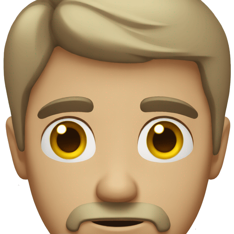 concerned man emoji