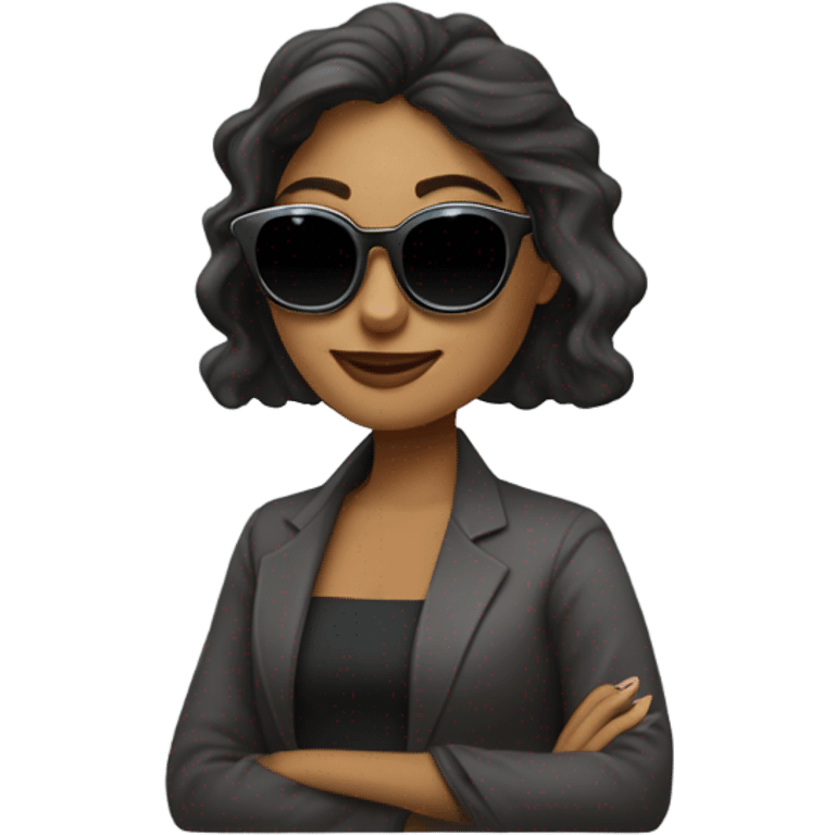 Mujer espía  emoji