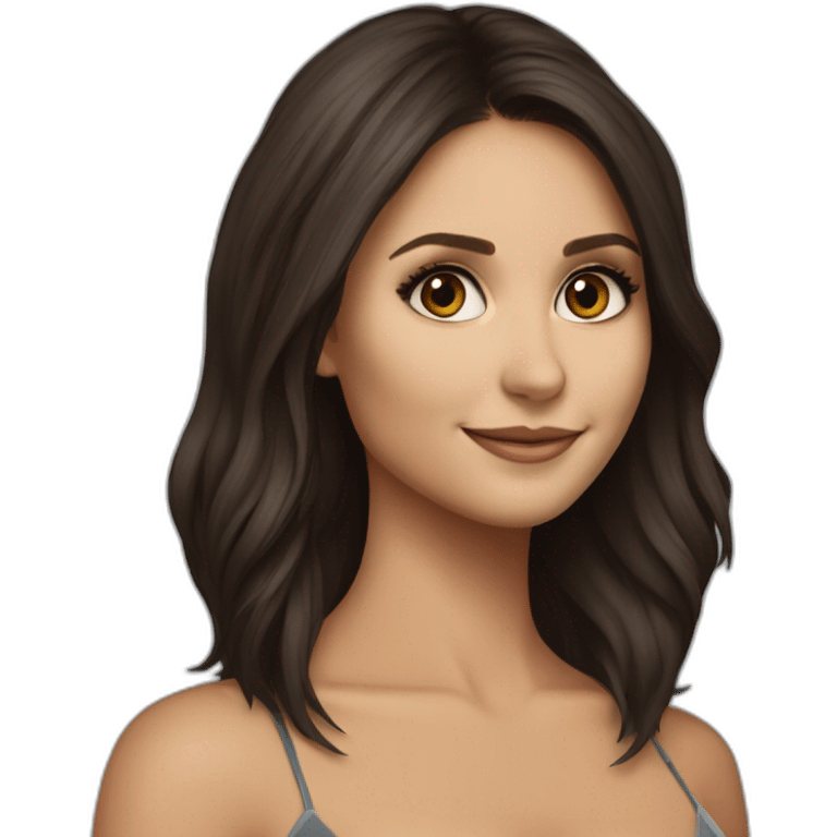 nina dobrev emoji