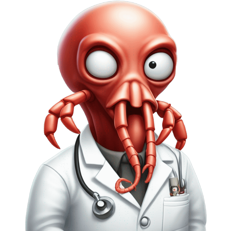 dr. zoidberg futurama emoji