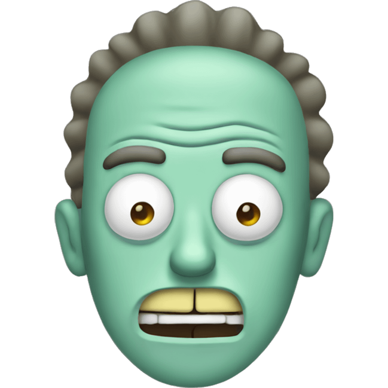 Rick and Morty emoji emoji