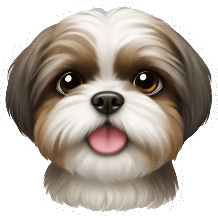 cute baby shih tzu emoji