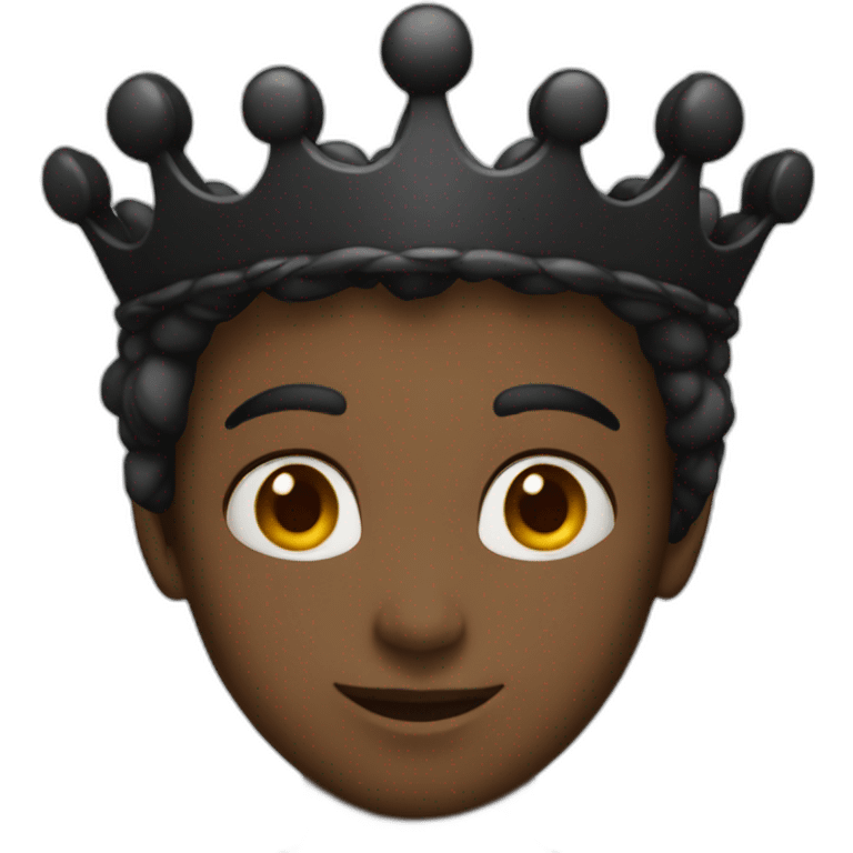 Black Crown emoji