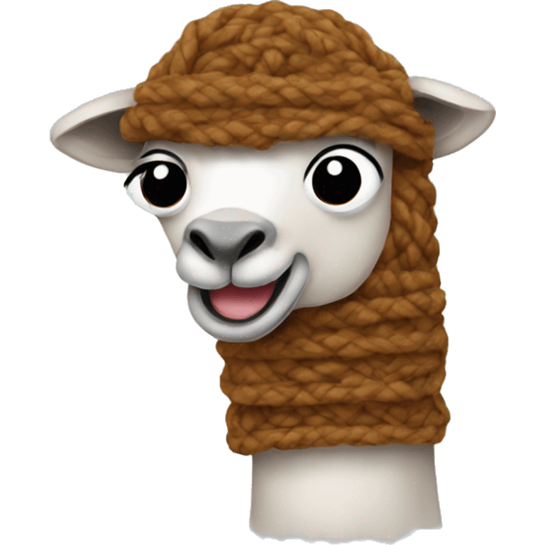 lama yarn emoji