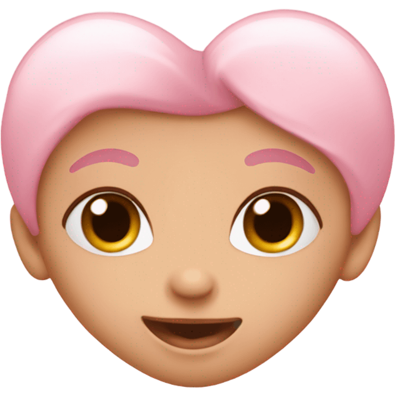 baby pink heart emoji