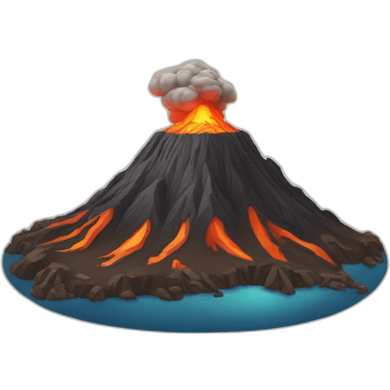 volcano emoji