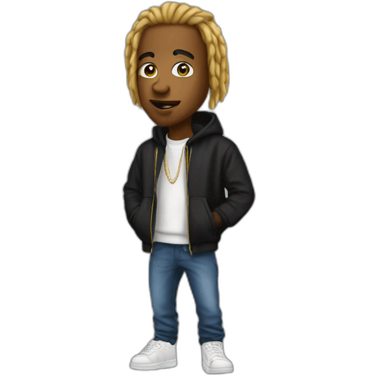 Rapper Bu$hi emoji