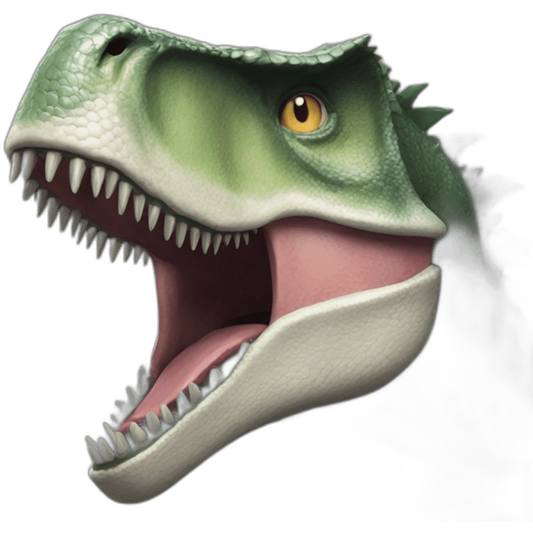 Indominus Rex con chaleco antibalas  emoji