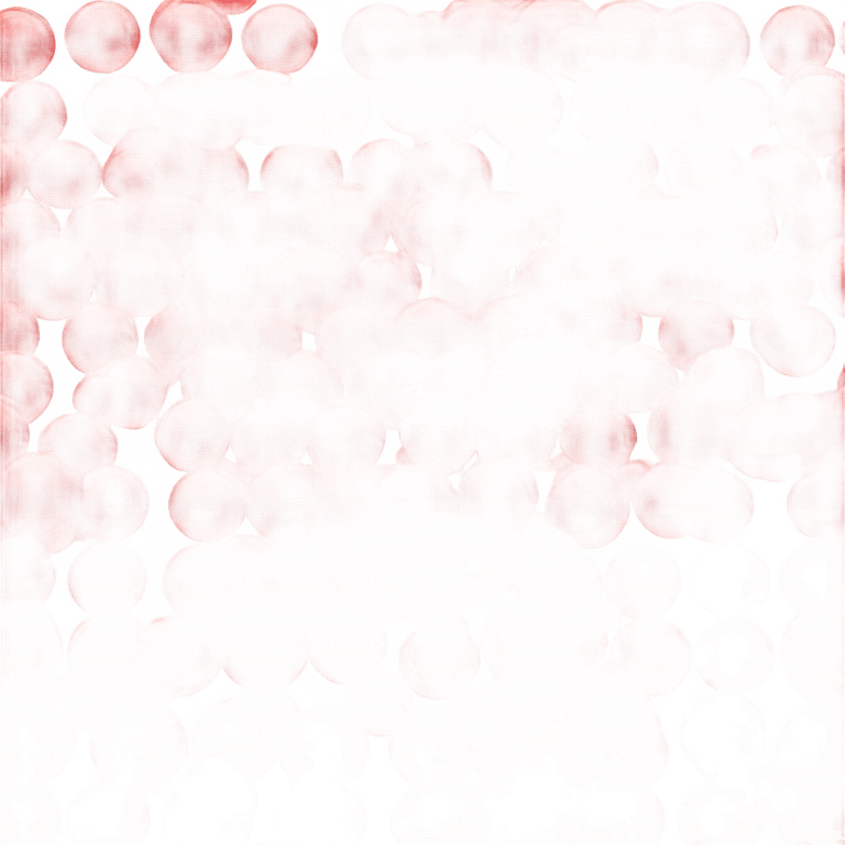 Bubbles in red color shades emoji