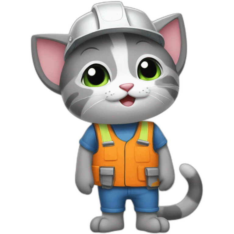 construction-cat-say-"yoshi" emoji